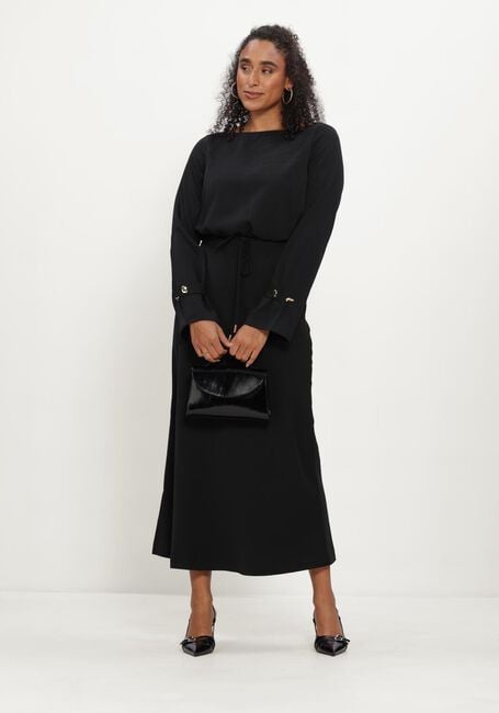 Zwarte LINA LOCCHI Maxi jurk LL-BETH - large