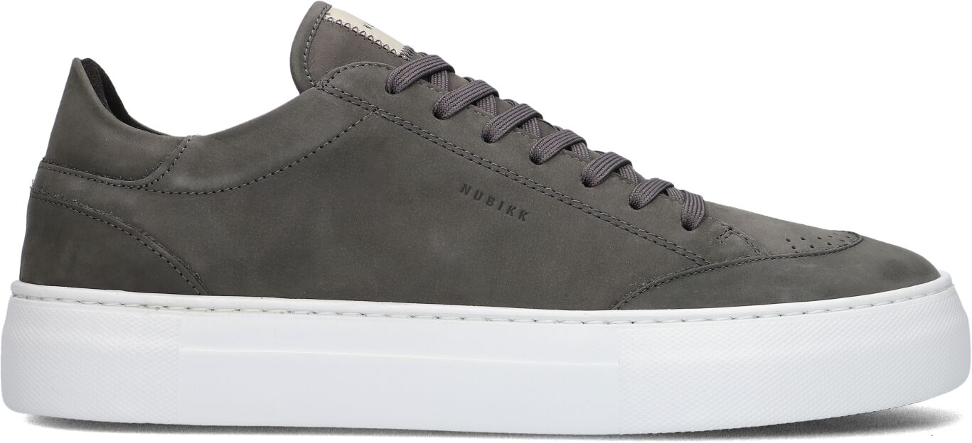 Nubikk Lage Sneakers Heren Jagger Tora, Maat: 41, Materiaal: Nubuck, Kleur: Grijs