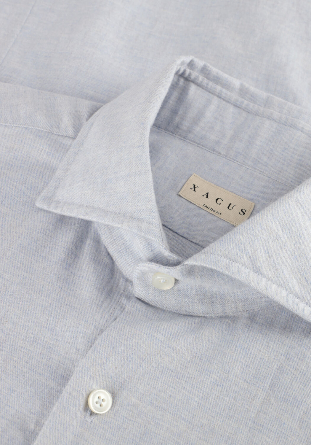 Lichtblauwe XACUS Casual overhemd 91175 721ML - large