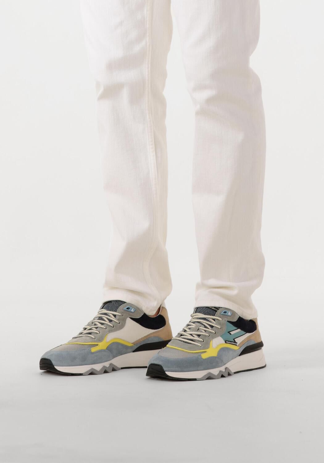 Blauwe FLORIS VAN BOMMEL Lage sneakers SFM-10136 DE ZAGER - large