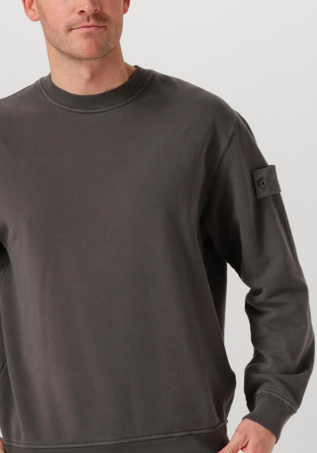 Donkergrijze STONE ISLAND Trui SWEATSHIRT - large