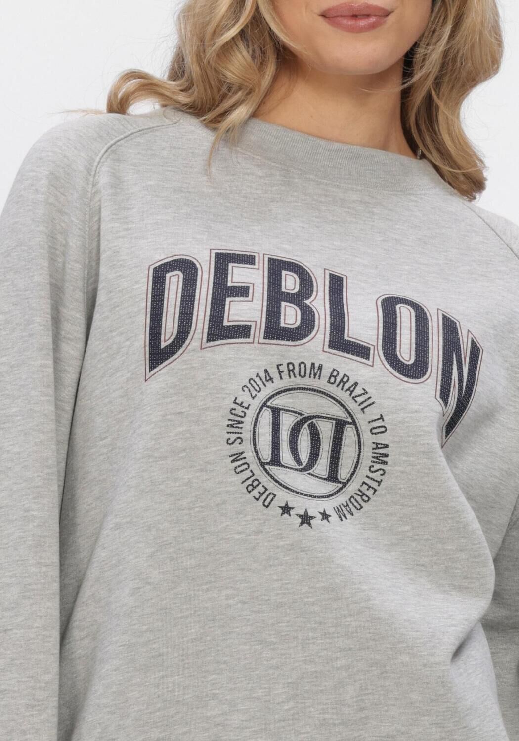 Grijze DEBLON SPORTS Sweater VIVE SWEATER - large