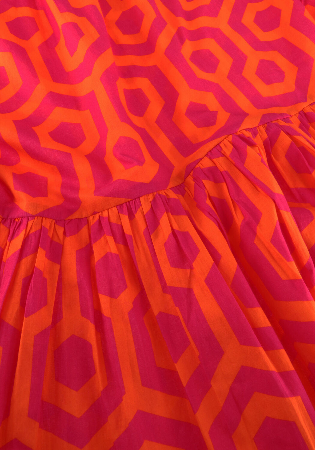 Roze NOTRE-V Maxi jurk NV-DENTE MIDI DRESS - large