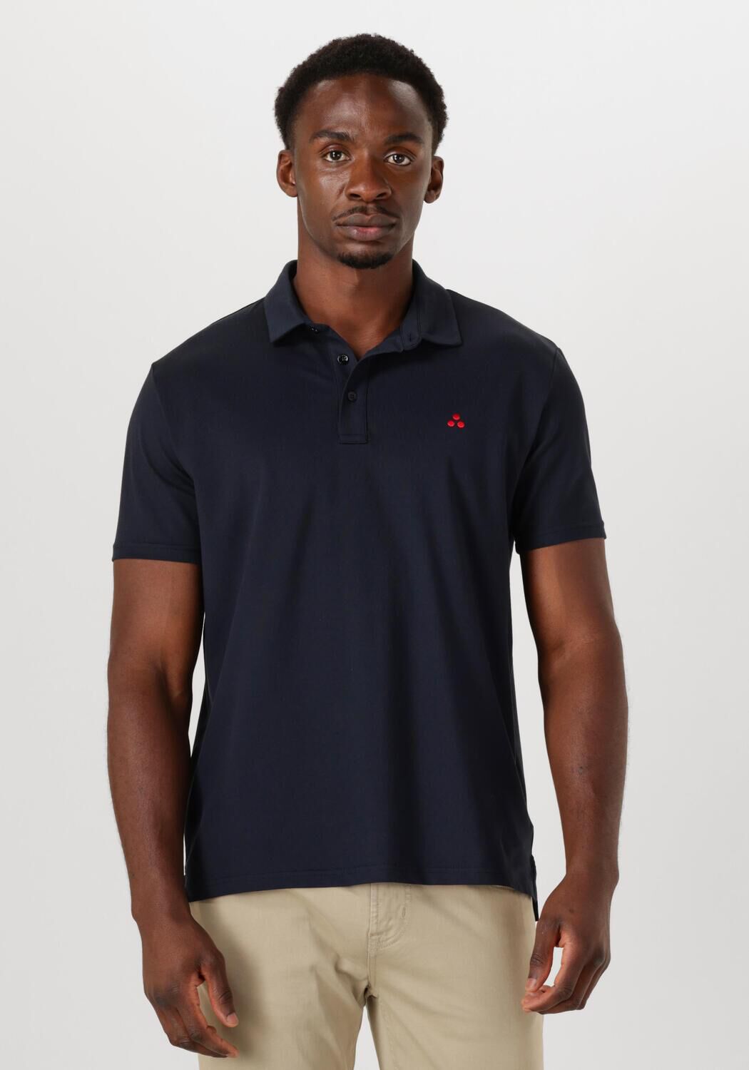 Peuterey Polo Heren Mezzola 02, Maat: M, Kleur: Donkerblauw afbeelding