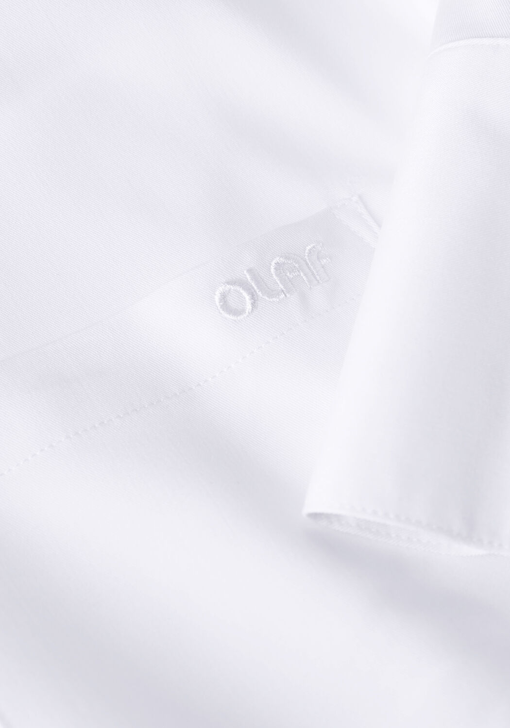 Witte OLAF HUSSEIN Blouses DRAPEY ASYMMETRIC SHIRT - large