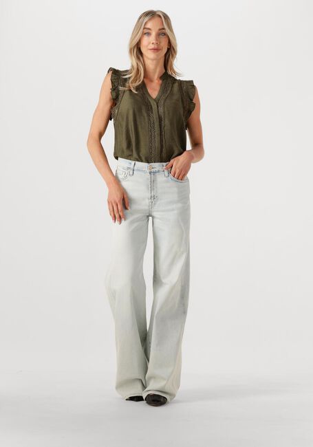 Olijf CO'COUTURE Top CARYNCC FRILL TOP - large