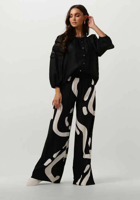 Zwarte RESORT FINEST Blouses BLOUSE CHIC - large