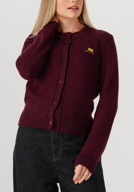 GANNI CORE FUTURE WOOL MIX CARDIGAN - large