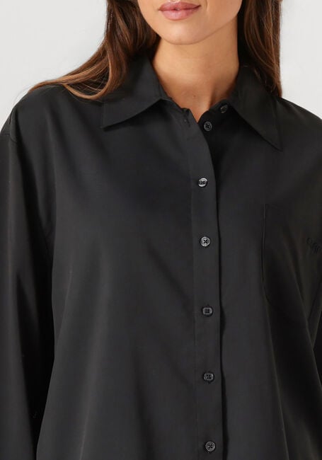 Grijze OLAF HUSSEIN Blouses DRAPY ASYMMETRIC SHIRT - large