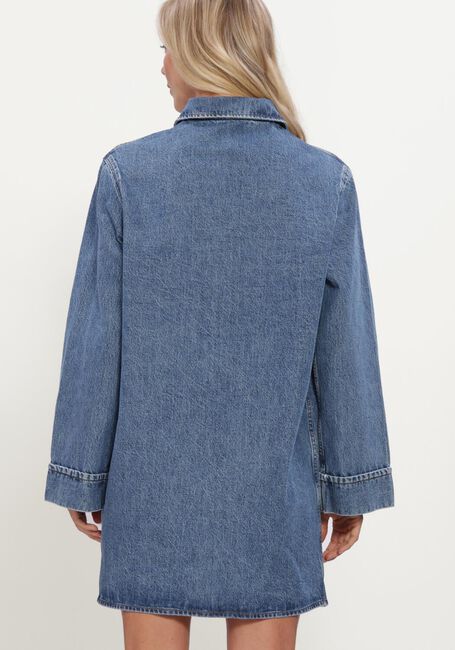 Blauwe ANINE BING Jurken MARY DRESS LONG SLEEVE - large