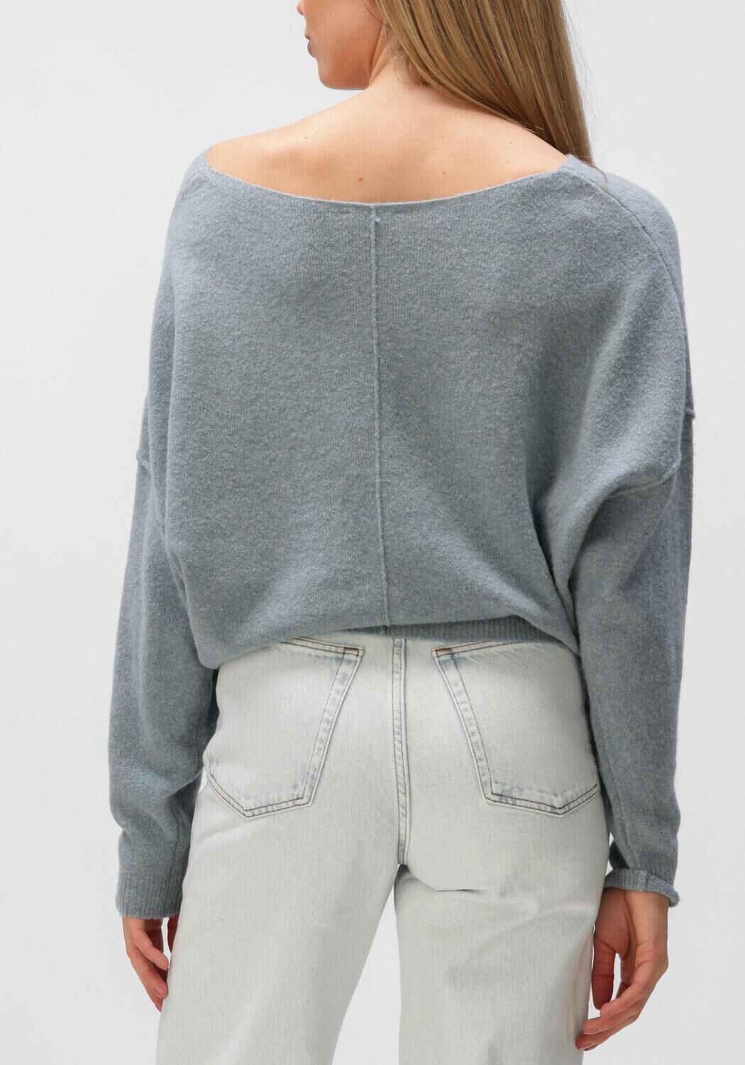 Lichtblauwe AMERICAN VINTAGE Vest DAMSVILLE - large