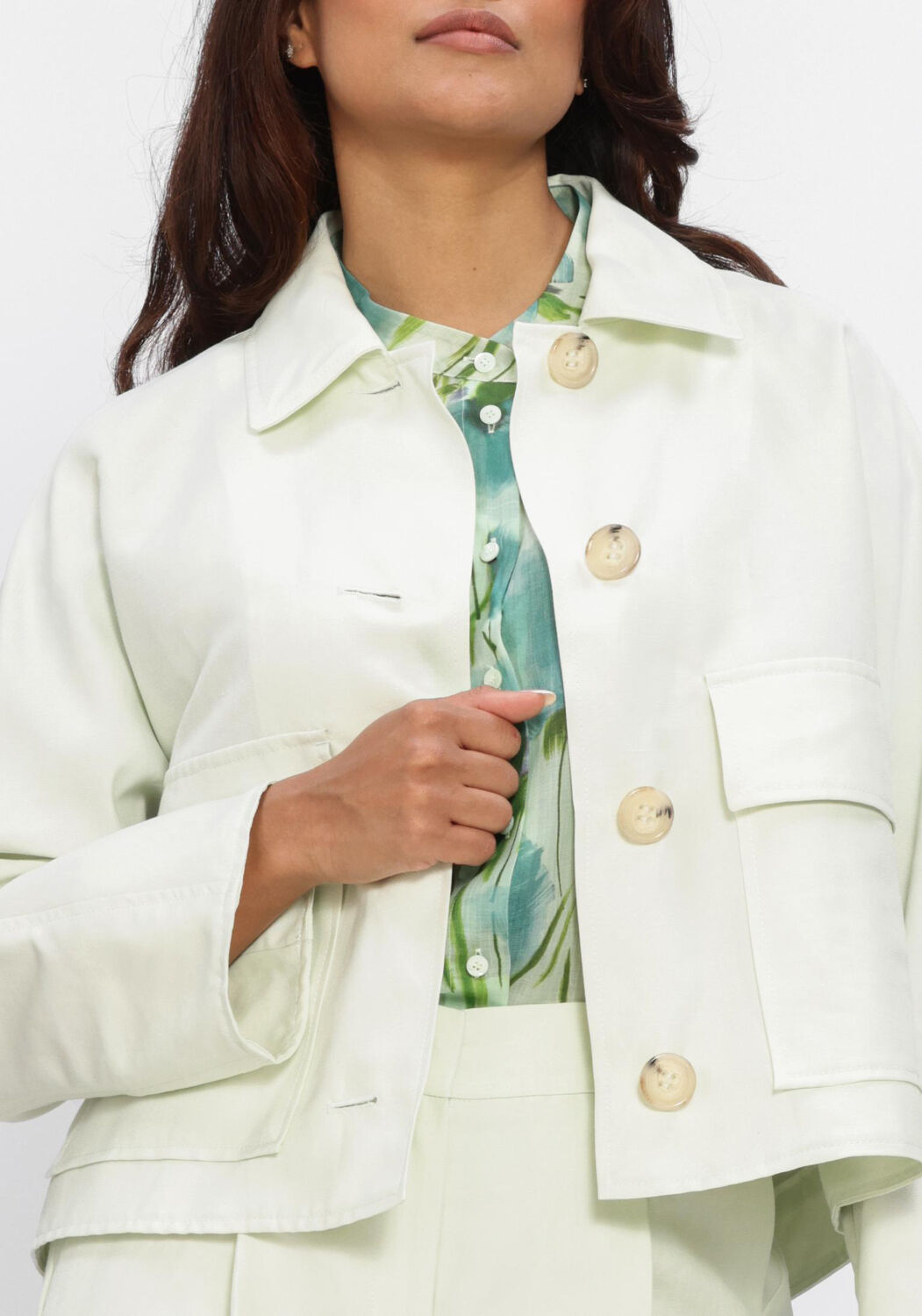 Groene LUISA CERANO Blazers 438082/3824-00 - large