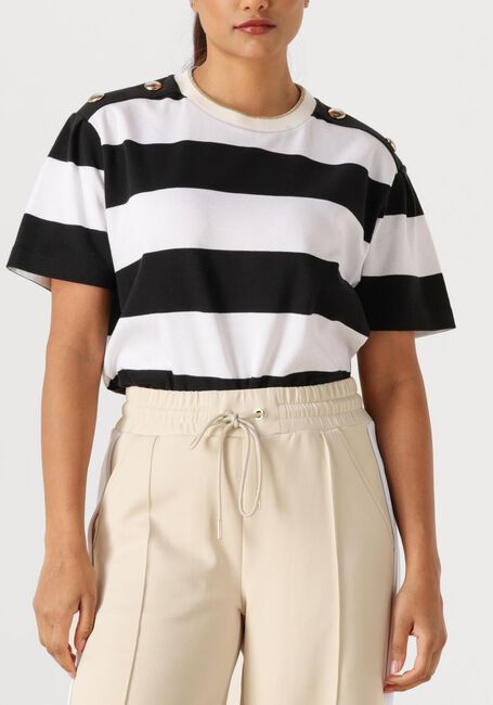 Zwarte GOLDBERGH T-shirt LIDO SHORT SLEEVE TOP - large