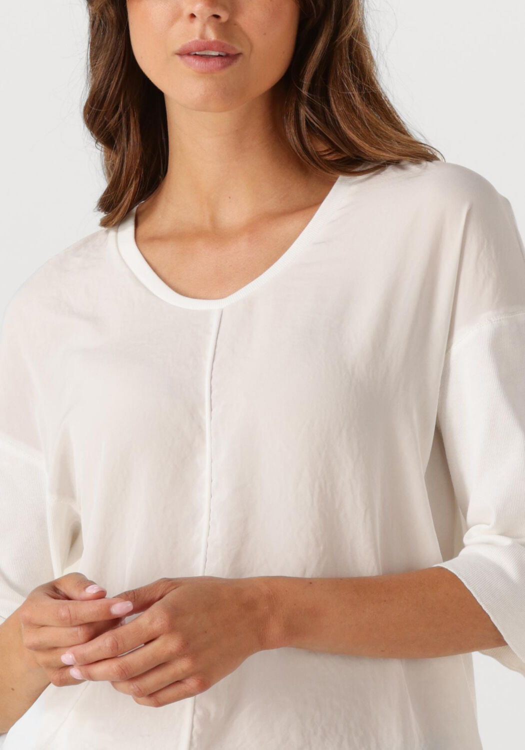 Witte MARC CAIN ESSENTIALS T-shirt +E 55.01 J29 - large