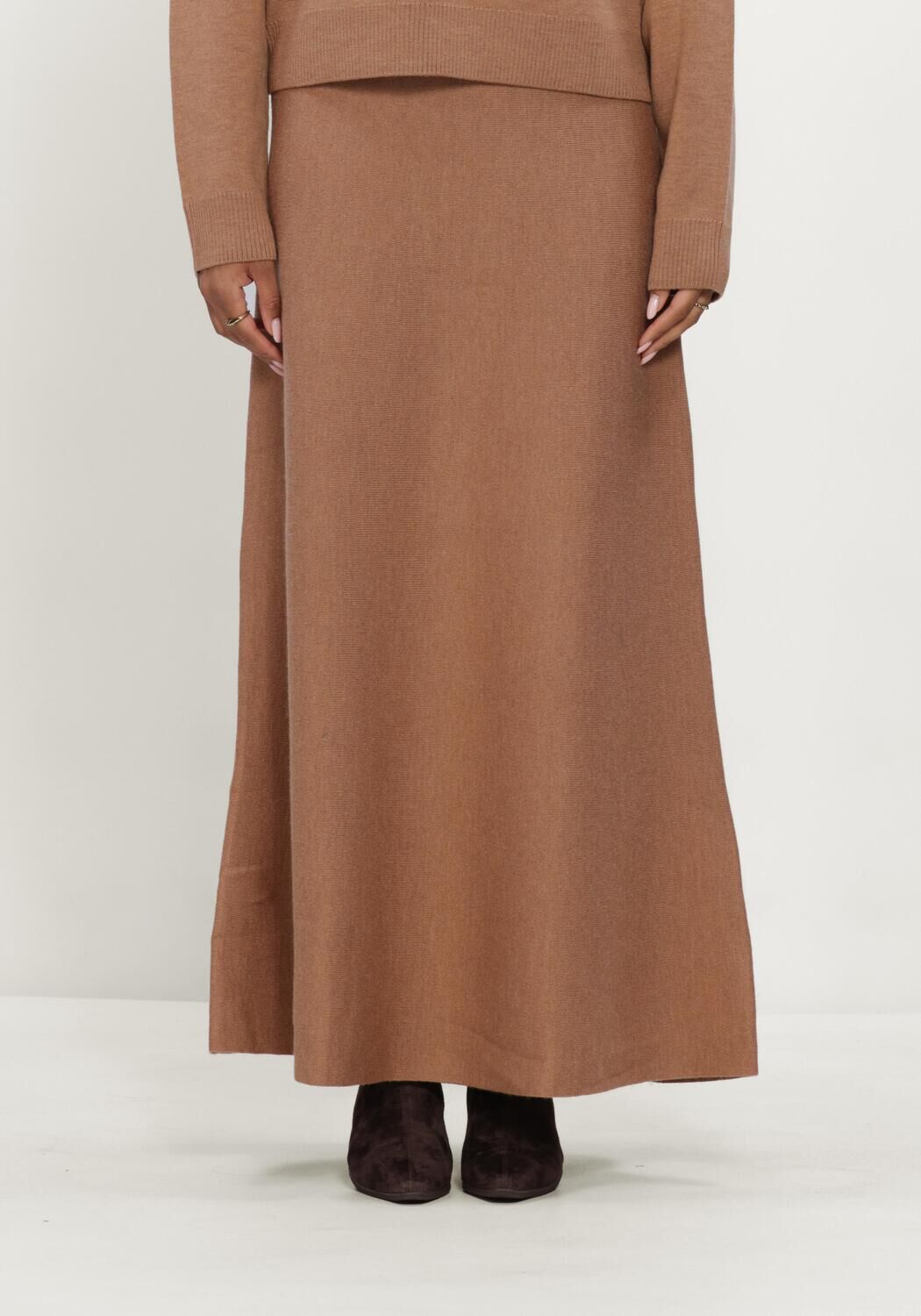 Camel TWIST & TANGO Maxirok FELINA KNITTED SKIRT - large