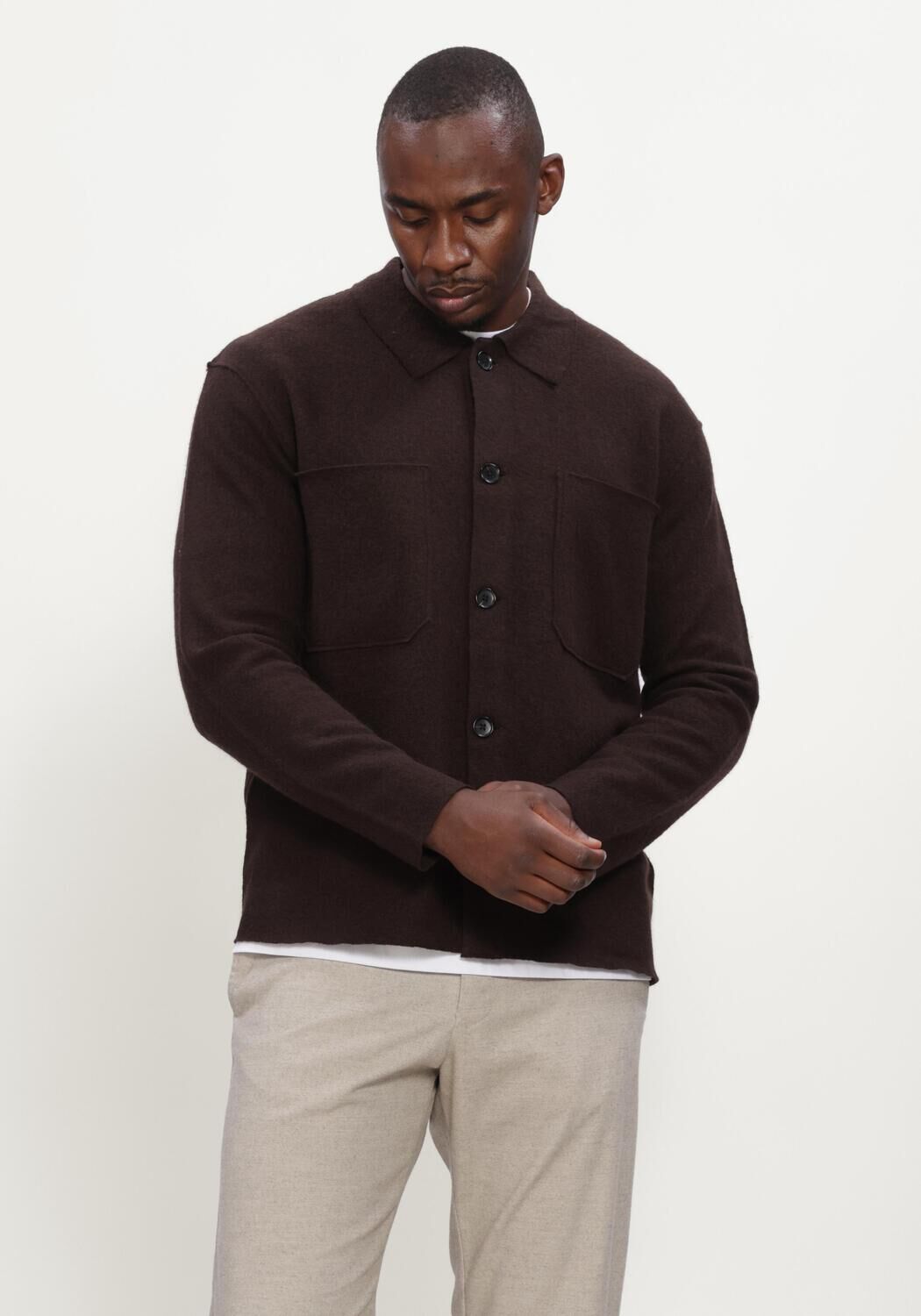 Bruine NN.07 Vest JONAS 6398 - large