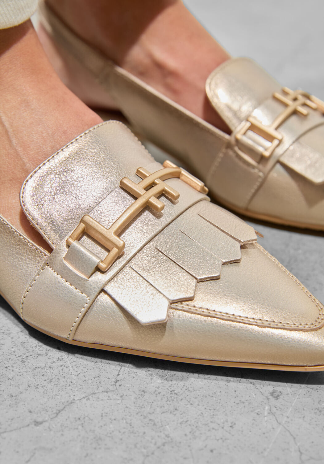 Bronzen HISPANITAS Slingbacks CHV253817 - large