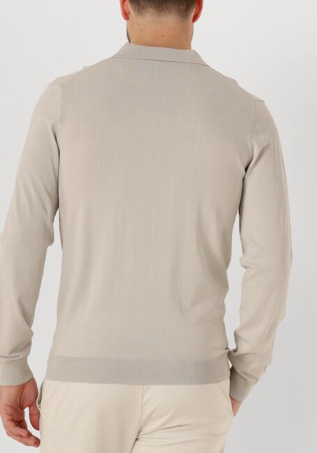 Gebroken wit GENTILUOMO Trui POLO NO BUTTON LS K2039-260 - large