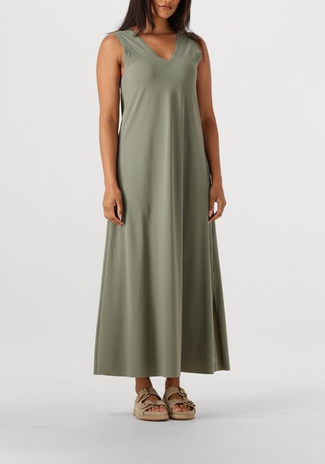 Olijf PENN & INK Midi jurk DRESS - large