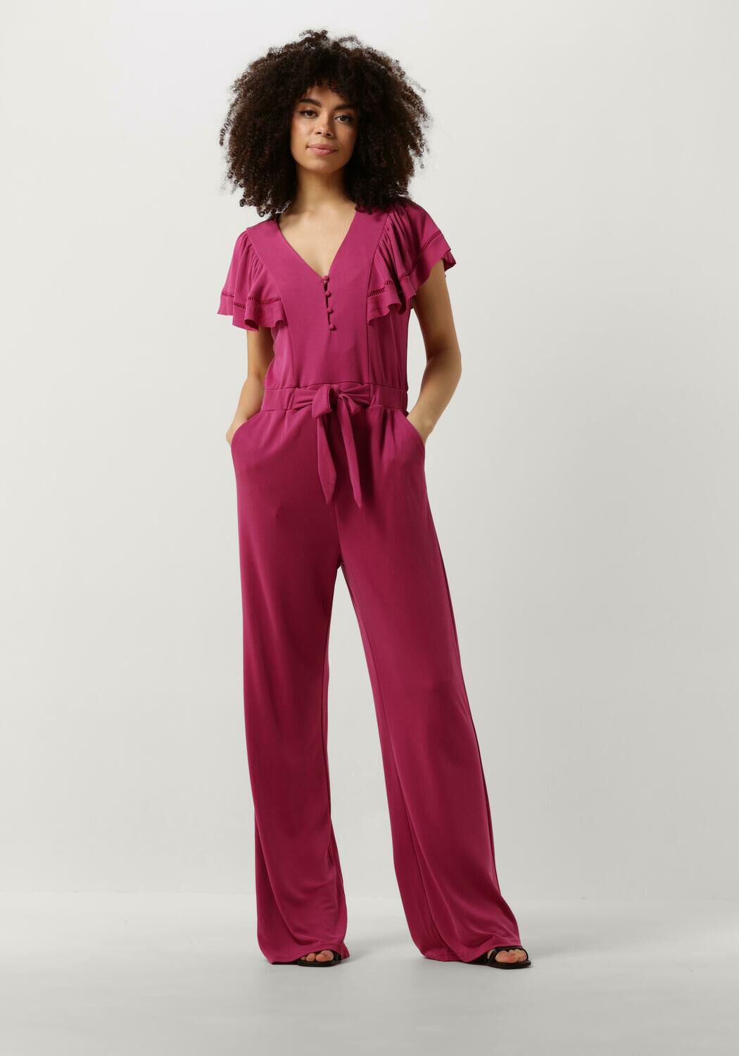 AAIKO Jumpsuit Dames Halina Mod 120, Maat: S, Kleur: Paars