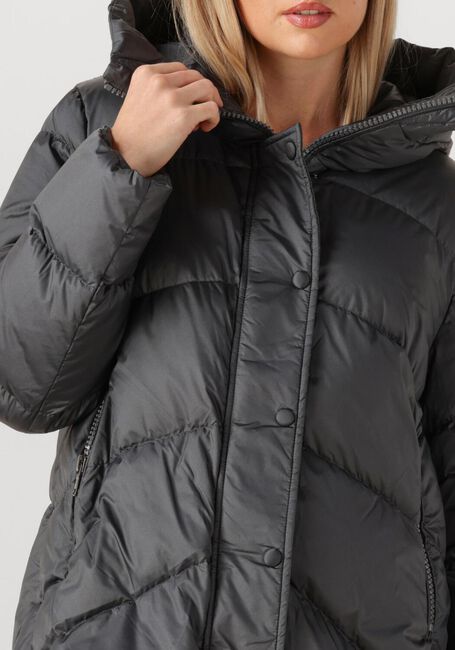 Donkergrijze LUISA CERANO Gewatteerde jas 428944/4144 - large