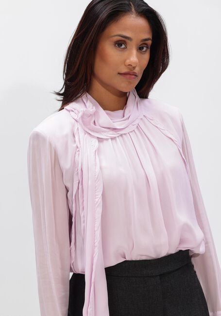 Roze DOROTHEE SCHUMACHER Blouses SHEER TWIST BLOUSE - large