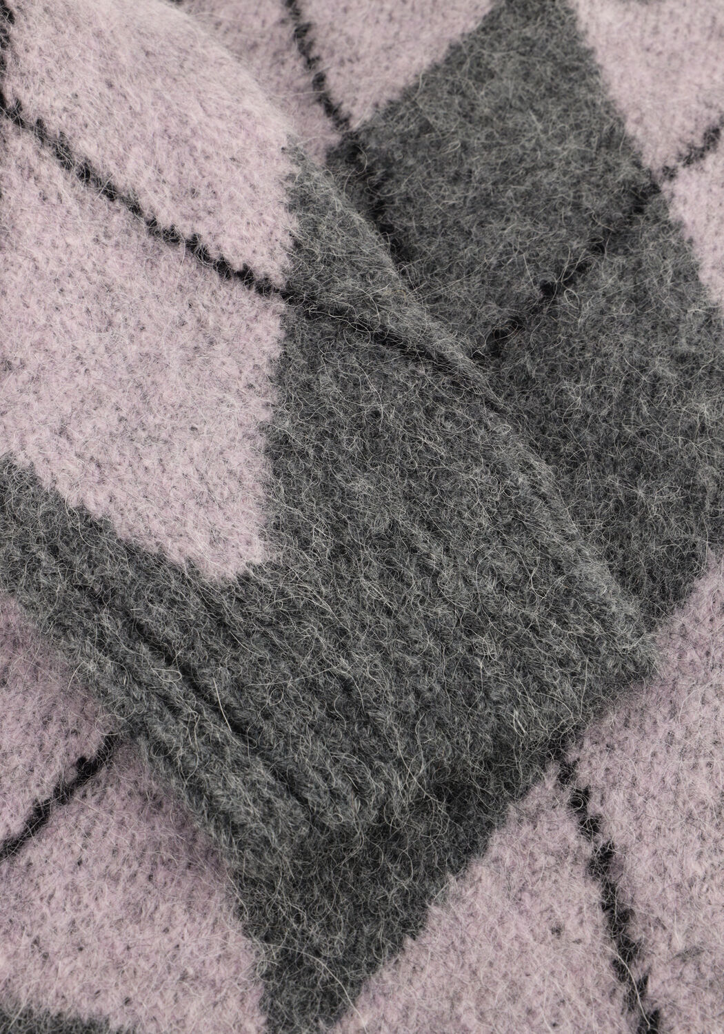 Grijze HERSKIND Trui CARTER KNIT BLOUSE - large