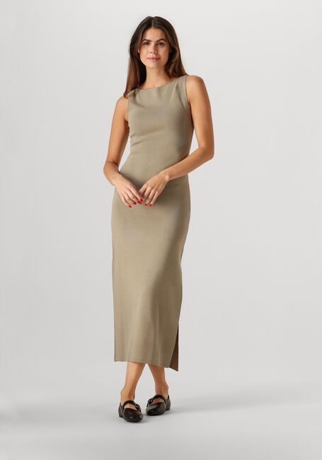 Beige GESTUZ Maxi jurk GZBRIANA DRESS - large