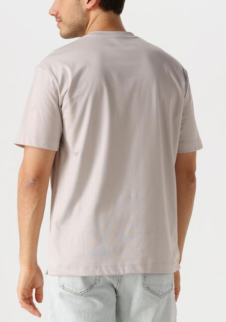 Beige DESOTO LUXURY T-shirt LUXURY TWO PLY T-SHIRT 1/2 - large