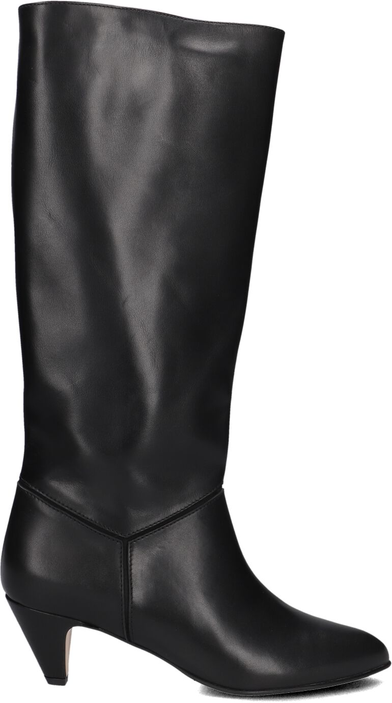 Anonymous Copenhagen Hoge Laarzen Dames Jasmina 50 Stiletto, Maat: 39, Materiaal: Suède, Kleur: Zwart