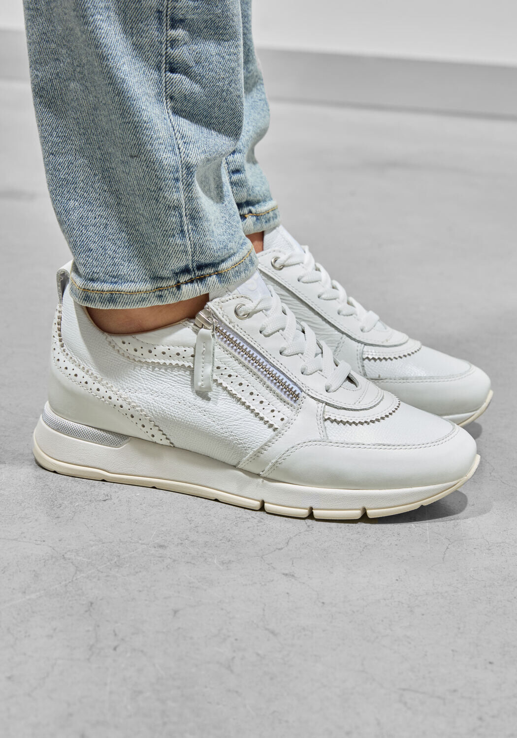 Witte DL SPORT Lage sneakers 6523 - large