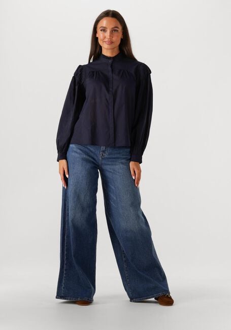 Donkerblauwe ANTIK BATIK Blouses ANGE BLOUSE - large