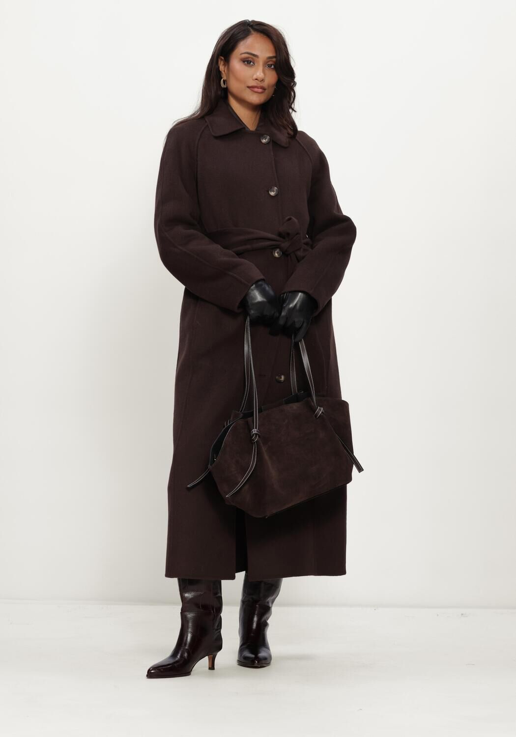 Bruine STUDIO AR Jack NICOLINA TWEED WOOLBLEND - large