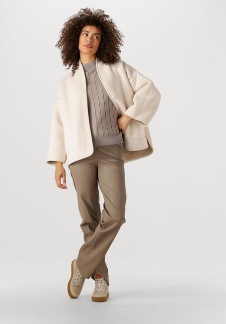 Taupe STUDIO AR Pantalon MALEAH - large