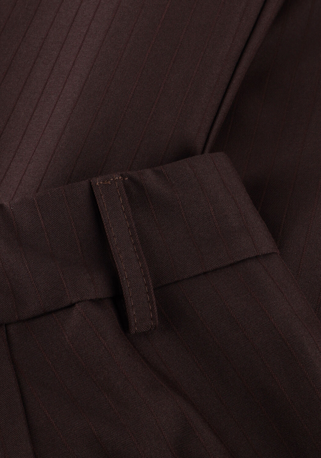 Bruine CO'COUTURE Wijde broek ZELLACC WIDE LL PANT - large