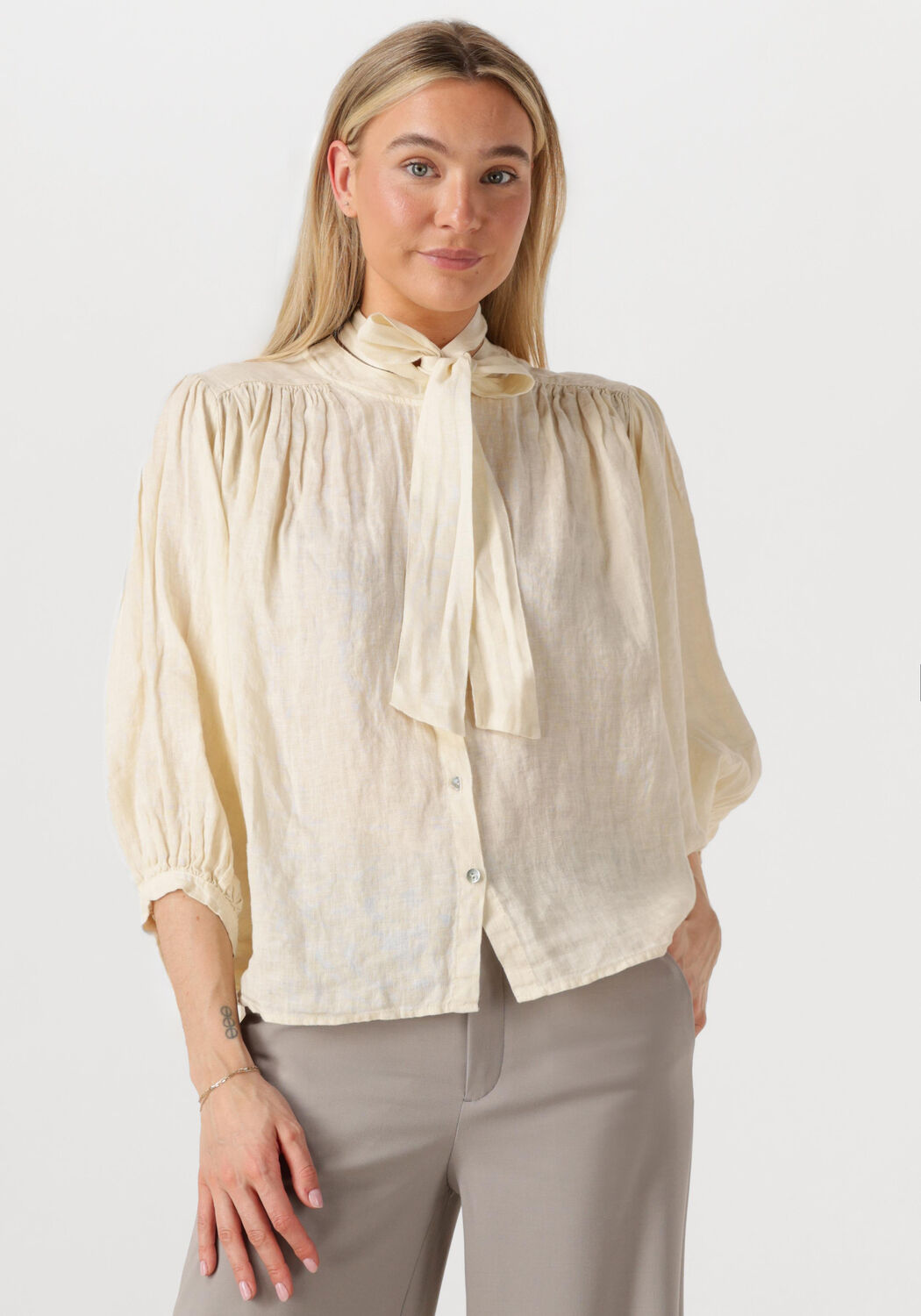 Bellamy Blouse Dames Sophie, Maat: L, Kleur: Ecru afbeelding 1