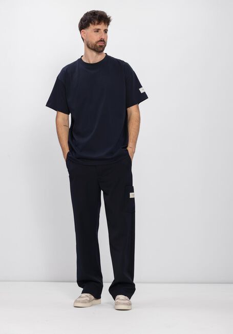 Donkerblauwe FLANEUR Cargobroeken ATELIER TAILORED TROUSERS - large