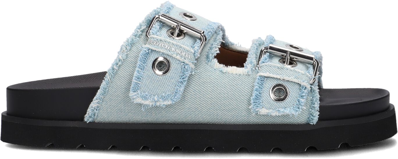 Scotch & Soda Slippers
Dames Zale 2, Maat: 42, Materiaal: Denim, Kleur: Blauw