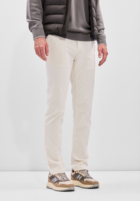 Creme JACOB COHEN Chino PANTALONE SLIM FIT BOBBY - large