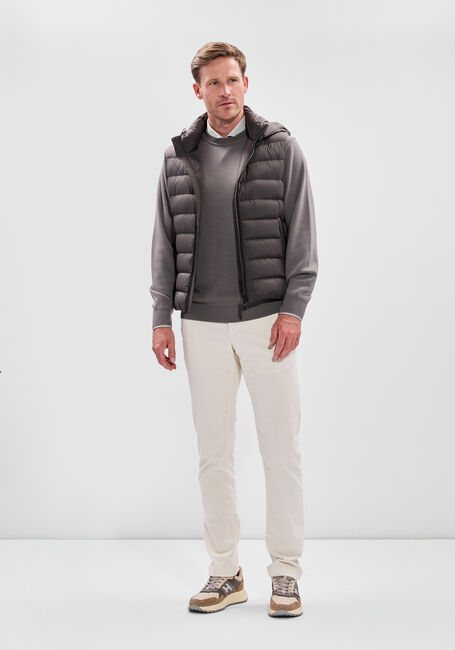 Creme JACOB COHEN Chino PANTALONE SLIM FIT BOBBY - large