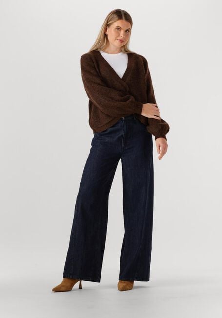 Bruine CO'COUTURE Trui COSY TWIST BACK KNIT - large