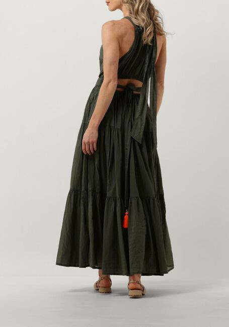 Groene NEMA Maxi jurk N043 - large
