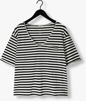 Witte PENN & INK Top T-SHIRT STRIPE Witte PENN & INK Top T-SHIRT STRIPE - medium