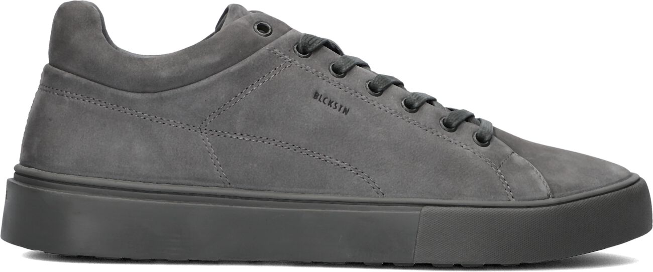 Blackstone Lage Sneakers Heren Crag Colton, Maat: 44, Materiaal: Nubuck, Kleur: Donkergrijs