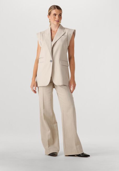 Beige CO'COUTURE Pantalon LISACC LINNEN LL PANT - large