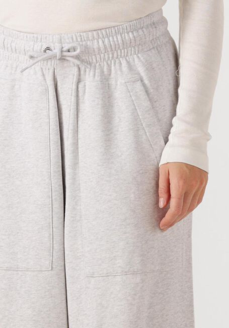 Lichtgrijze SEA ME HAPPY Wijde broek HUGO BAGGY SWEAT PANTS - large