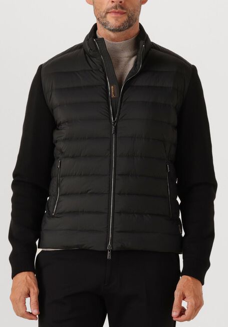 Zwarte MOORER Gewatteerde jas CATTANEO S3C - large