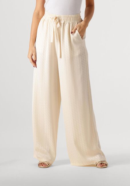 Ecru IBANA Wijde broek PALINE - large