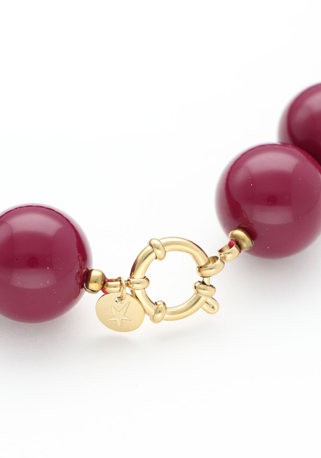 Bordeaux BONNIE STUDIOS Kettingen WILMA NECKLACE - large