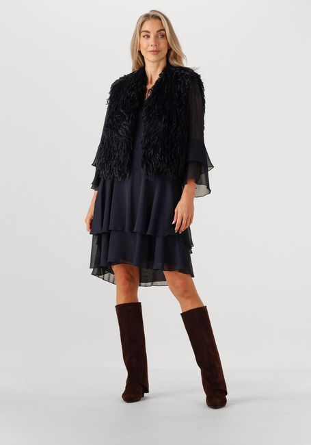 Zwarte LUISA CERANO Midi jurk 728610/3762 - large